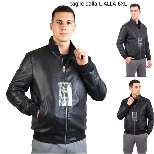 Giubbotto eco pelle - in,