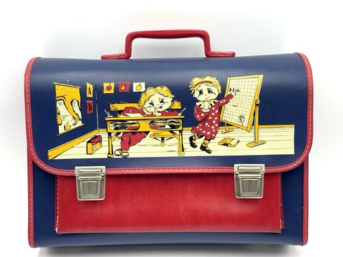 Cartella scuola vintage eco - vintage,