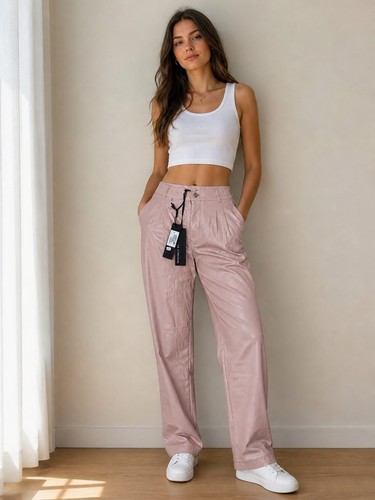 Pantalone donna eco pelle - pantalone,