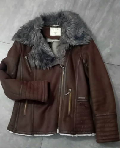 Giubbotto guess eco - eco, pelle